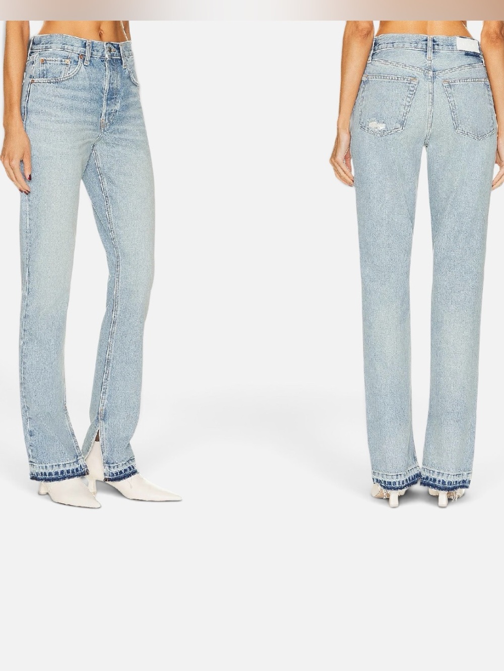 Re/Done 70s High-Rise Skinny Bootcut Jeans Size 32 (or about size 14)